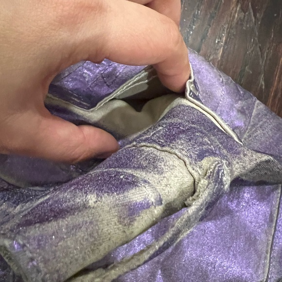 True Religion Purple Metallic jeans - Picture 12 of 12